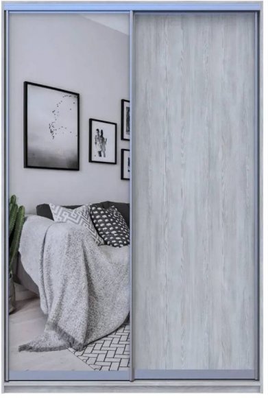 Шафа-купе Doros Сити Лайт Сосна Натти 1 ДСП / 1 дзеркало 150х45х225 (DRS-011962) Шафа-купе Doros Сити Лайт Сосна Натти 1 ДСП / 1 дзеркало 150х45х225 (DRS-011962)