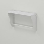 Полиця настінна Ferrum-decor Світ 300x700x150 метал Білий ДСП Біле 16 мм (FRD-102828)