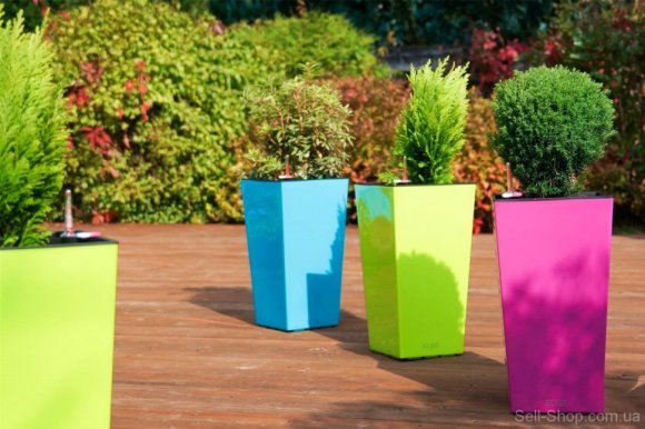 Вазон Elise 30 см салатовий матовий 4111386011