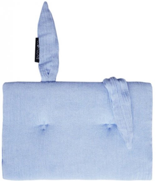 Подушка-кролик муслінова 20x30 см Serenity lullalove-7453 Подушка-кролик муслінова 20x30 см Serenity lullalove-7453