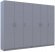 Шафа для одягу Doros Промо Сірий 3+3 ДСП 270х48х204 DRS-011629 (80737768) Шафа для одягу Doros Промо Сірий 3+3 ДСП 270х48х204 DRS-011629 (80737768)