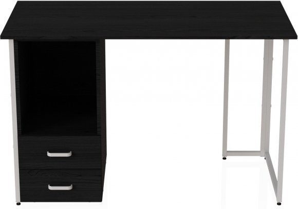 Комп'ютерний стіл Ferrum-decor Отто 75x140x60 білий ДСП Сосна Кембра 32мм (FRD-101040) Комп'ютерний стіл Ferrum-decor Отто 75x140x60 білий ДСП Сосна Кембра 32мм (FRD-101040)