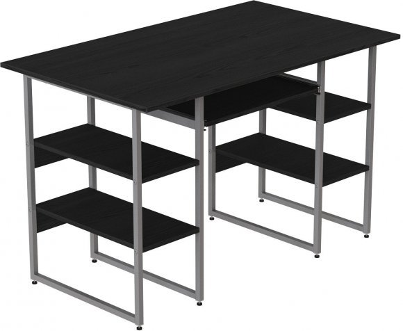 Комп'ютерний стіл Ferrum-decor Тім 75x120x60 сірий ДСП Сосна Кембра 16мм (FRD-102462)