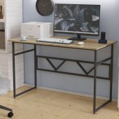 Письмовий стіл Ferrum-decor Райан 75x140x60 чорний ДСП Дуб Сонома 16мм (FRD-103692)