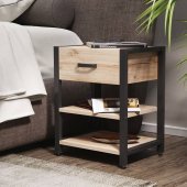 Тумба універсальна Ferrum-decor Вів'єн 1/2 50x41x40 чорний ДСП Дуб Сан-Марино 16мм (FRD-104122) Тумба універсальна Ferrum-decor Вів'єн 1/2 50x41x40 чорний ДСП Дуб Сан-Марино 16мм (FRD-104122)