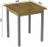 Стіл кухонний Ferrum-decor Дієго 75x80x80 Сірий ДСП Дуб Артизан 32мм (FRD-105713) Стіл кухонний Ferrum-decor Дієго 75x80x80 Сірий ДСП Дуб Артизан 32мм (FRD-105713)