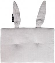 Подушка-кролик муслінова 20x30 см Ice Grey lullalove-7460 Подушка-кролик муслінова 20x30 см Ice Grey lullalove-7460