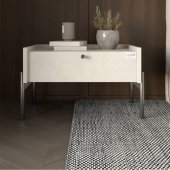 Тумба приліжкова LION Wood з однією шухлядою Бетон style (чорні ножки) (LION-041309) Тумба приліжкова LION Wood з однією шухлядою Бетон style (чорні ножки) (LION-041309)