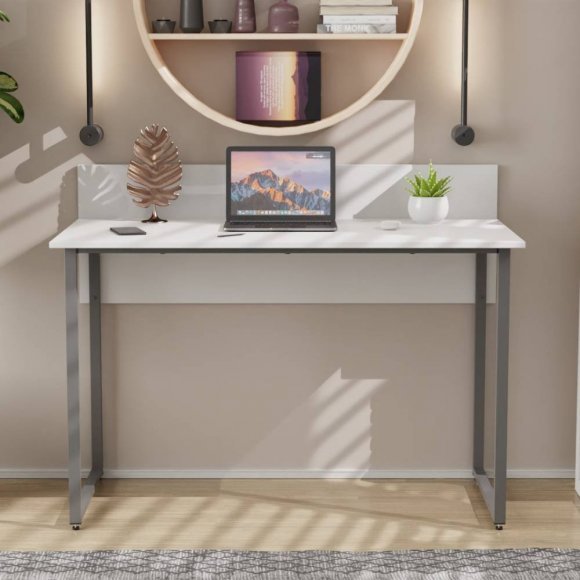 Письмовий стіл Ferrum-decor Скай 75x120x60 сірий ДСП Біле 16мм (FRD-101541)
