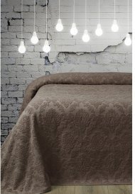 Простирадло махрове Crown коричневий 200х220 см svt-2000022247290 Простирадло махрове Crown коричневий 200х220 см svt-2000022247290