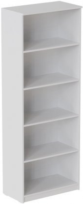 Шафа Анжело Ferrum-decor на 5 полиць 1900x700x380 ДСП Біле 16 мм (FRD-105007) Шафа Анжело Ferrum-decor на 5 полиць 1900x700x380 ДСП Біле 16 мм (FRD-105007)