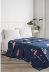 Покривало піке BigFilamin laci синій вафельне 200х235 см svt-2000022297530