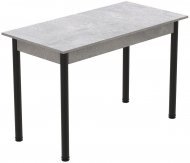 Стіл кухонний Ferrum-decor Беніта 75x120x80 Чорний ДСП Бетон 16мм (FRD-105572) Стіл кухонний Ferrum-decor Беніта 75x120x80 Чорний ДСП Бетон 16мм (FRD-105572)