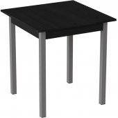 Стіл кухонний Ferrum-decor Дієго 75x80x80 Сірий ДСП Сосна Кембра 16мм (FRD-105714)