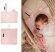 Подушка-кролик муслінова 20x30 см Powder Pink lullalove-7446