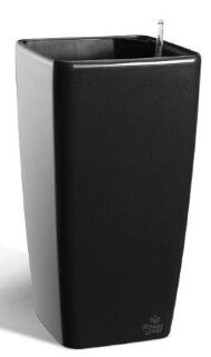 Розумний вазон Quadrato Flower Lover 41 см чорний глянцевий 4111666 Розумний вазон Quadrato Flower Lover 41 см чорний глянцевий 4111666