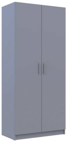 Шафа для одягу Doros Promo з полицями Сірий 2 ДСП 90х48х204 DRS-011632 (80737770) Шафа для одягу Doros Promo з полицями Сірий 2 ДСП 90х48х204 DRS-011632 (80737770)