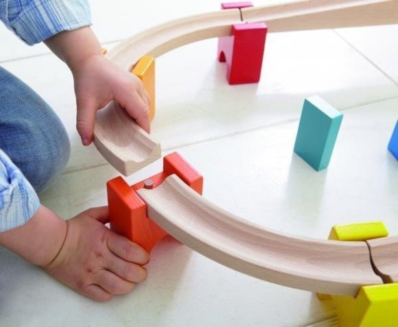 Деревянный детский кегельбан Магический 301219 Haba