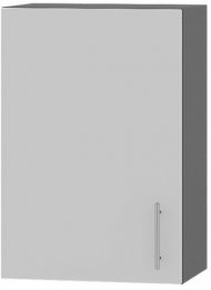 Кухонний модуль Оптіма Верх В01-500 Антрацит/Німфея Альба (Білий) 500х296х720 мм (DTM-071502)