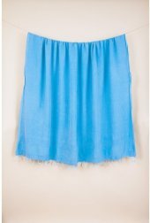 Плед-накидка Stone Throw turquoise бірюзовий 140х170 см 2000022171397