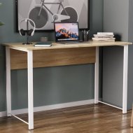 Письмовий стіл Ferrum-decor Курт 75x100x60 білий ДСП Дуб Сонома 16мм (FRD-102197)