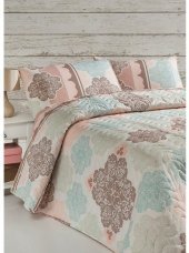 Покривало стьобане з наволочкою Andalucia turkuaz бірюзовий 160х220 см svt-2000022233866