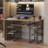 Письмовий стіл Ferrum-decor Тім 75x120x60 чорний ДСП Дуб Сонома 16мм (FRD-103951)