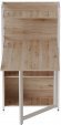 Стіл книжка з етажеркою Практик 1 Ferrum-decor 1200x640x990 Білий метал ДСП Дуб Сан-Марино 16 мм (FRD-104619) Стіл книжка з етажеркою Практик 1 Ferrum-decor 1200x640x990 Білий метал ДСП Дуб Сан-Марино 16 мм (FRD-104619)