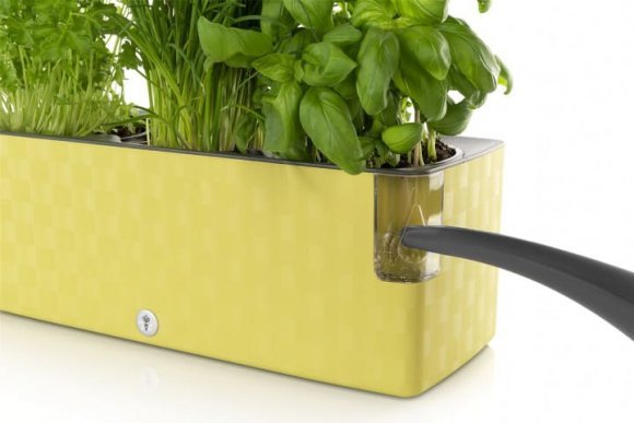 Вазон із системою автополиву Cobble Trio 6,2 л світло-зелений (8595096966290) 79008 Вазон із системою автополиву Cobble Trio 6,2 л світло-зелений (8595096966290) 79008