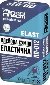 Клейова суміш еластична ПП-012 ELAST білий