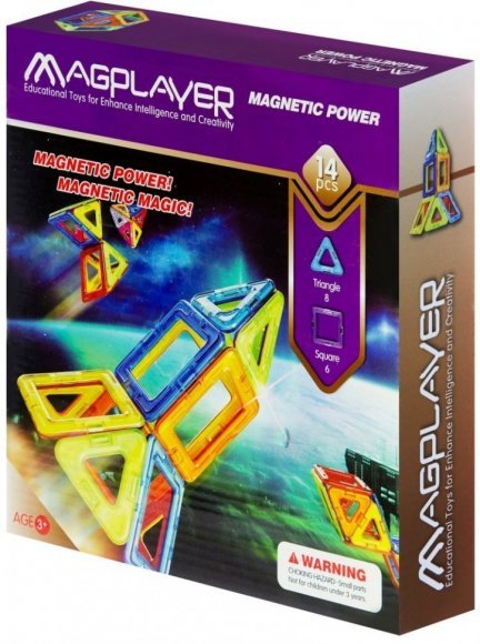 Конструктор Магнітний 14 ел. MPB-14