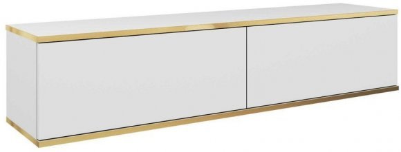 Тумба під телевізор навісна Perfect Home Оро / Oro 2-дверна RTV135 Білий (PFH-091349) Тумба під телевізор навісна Perfect Home Оро / Oro 2-дверна RTV135 Білий (PFH-091349)