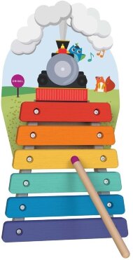 Настінна іграшка Veritiplay Ксилофон Паровоз OR816-90001