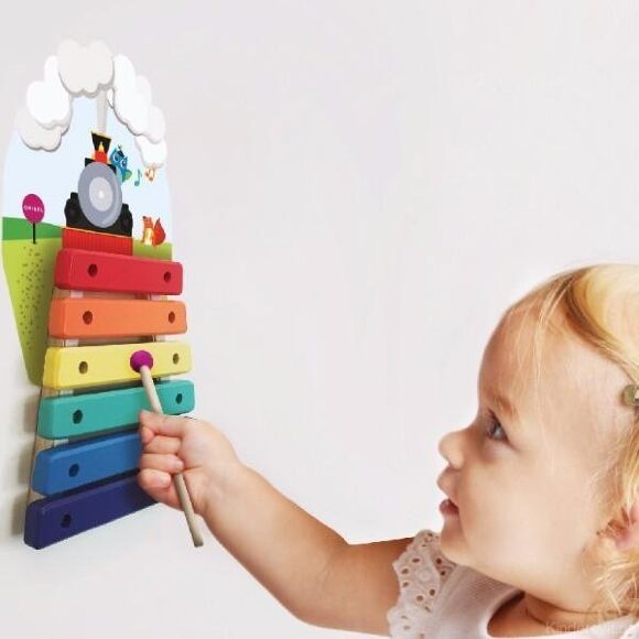 Настінна іграшка Veritiplay Ксилофон Паровоз OR816-90001