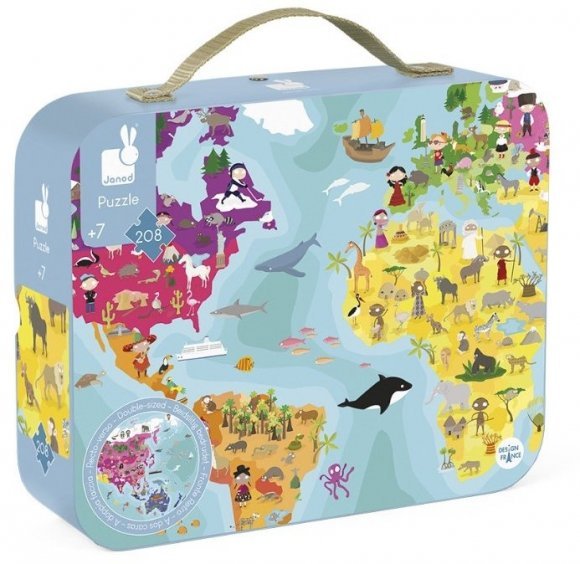 Пазл двосторонній Наша планета 208 ел. J02655