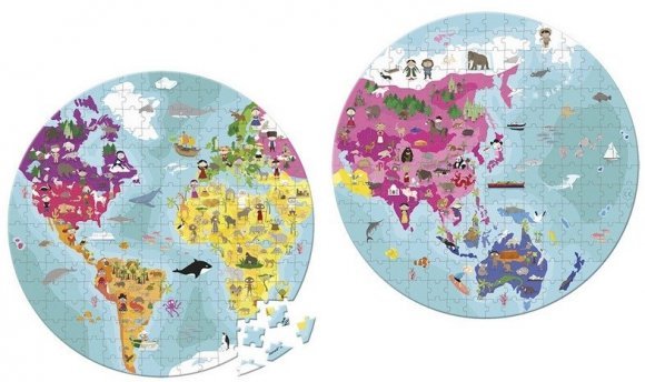 Пазл двосторонній Наша планета 208 ел. J02655