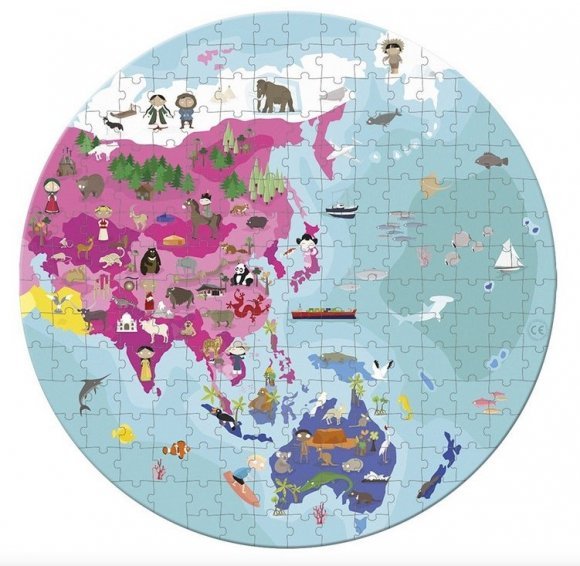 Пазл двосторонній Наша планета 208 ел. J02655