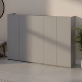 Тумба для взуття Doros Кассель Сірий 5 ДСП 159х40х110 (DRS-011834) Тумба для взуття Doros Кассель Сірий 5 ДСП 159х40х110 (DRS-011834)
