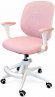 Крісло обертове дитяче з підставкою для ніг PERFECT KIDS PANDA PINK Perfect Home Рожевий (PFH-092111)