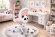Крісло обертове дитяче з підставкою для ніг PERFECT KIDS PANDA PINK Perfect Home Рожевий (PFH-092111)