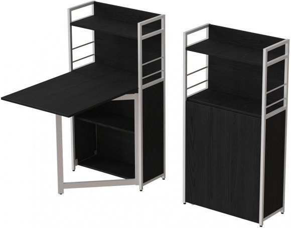 Стіл книжка з етажеркою Практик 1 Ferrum-decor 1200x640x990 Білий метал ДСП Сосна Кембра 16 мм (FRD-104620) Стіл книжка з етажеркою Практик 1 Ferrum-decor 1200x640x990 Білий метал ДСП Сосна Кембра 16 мм (FRD-104620)