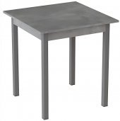 Стіл кухонний Ferrum-decor Дієго 75x70x70 Сірий ДСП Бетон 16мм (FRD-105574)