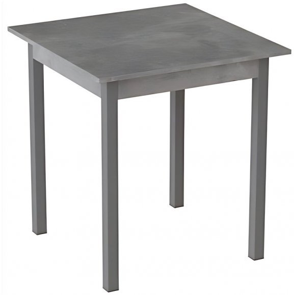 Стіл кухонний Ferrum-decor Дієго 75x70x70 Сірий ДСП Бетон 16мм (FRD-105574) Стіл кухонний Ferrum-decor Дієго 75x70x70 Сірий ДСП Бетон 16мм (FRD-105574)