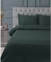 Постільна білизна Готель сатин Страйп Смарагд 1х1 сімейний (Туреччина) svt-2000022281157 Постільна білизна Готель сатин Страйп Смарагд 1х1 сімейний (Туреччина) svt-2000022281157