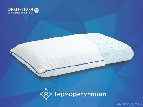 Подушка Едвайс Латекс Гель Класік 40х60х14 см