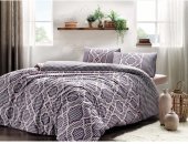 Постільна білизна ранфорс Evana mor v03 фіолетовий євро 200х220 см Постільна білизна ранфорс Evana mor v03 фіолетовий євро 200х220 см