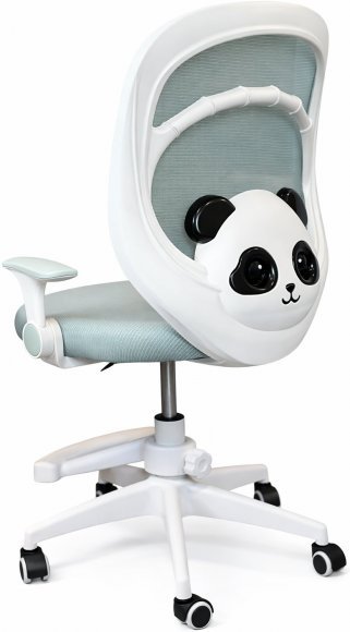 Крісло обертове дитяче з підставкою для ніг PERFECT KIDS PANDA GREEN Perfect Home Зелений (PFH-092112) Крісло обертове дитяче з підставкою для ніг PERFECT KIDS PANDA GREEN Perfect Home Зелений (PFH-092112)