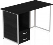 Комп'ютерний стіл Ferrum-decor Отто 75x120x70 білий ДСП Сосна Кембра 16мм (FRD-101045)