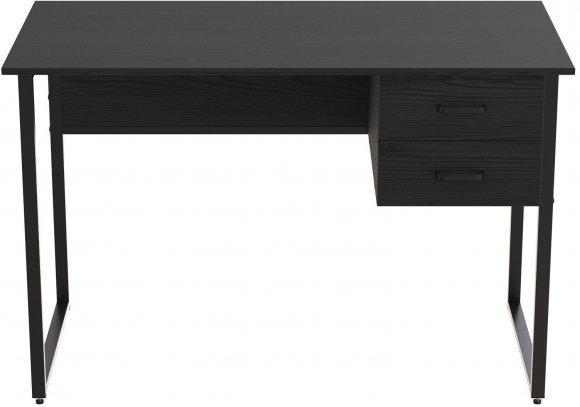 Комп'ютерний стіл Ferrum-decor Дакота 75x140x60 чорний ДСП Сосна Кембра 16мм (FRD-101930) Комп'ютерний стіл Ferrum-decor Дакота 75x140x60 чорний ДСП Сосна Кембра 16мм (FRD-101930)