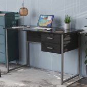 Комп'ютерний стіл Ferrum-decor Дакота 75x120x70 сірий ДСП Сосна Кембра 16мм (FRD-102342)